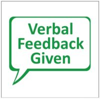Verbal Feedback Given 68187