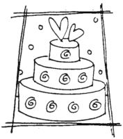 Wedding cake H3351