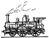 Train - Steam train M3242