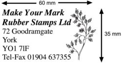 Address Stamp 60x35