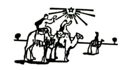 The 3 kings in the desert R3573