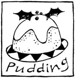 Christmas pudding R4853