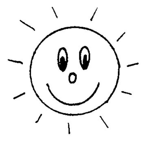 smiley sun with sunglasses. Smiley sun S1303