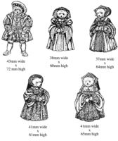 Bear Set- Henry Eighth and his wives