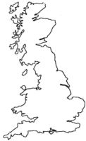 Map of United Kingdom L4660