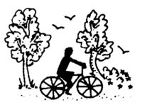 Man on a bike M3225