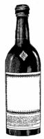 Wine Bottle large N4486