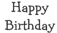 Happy Birthday Q5709