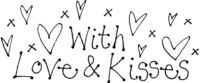 With Love & Kisses Hearts Q5718