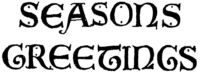 Seasons greetings R3580