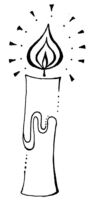 Large candle R5240