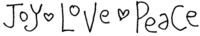 Joy Love Peace R5252