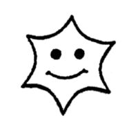 Smiley little star TM133