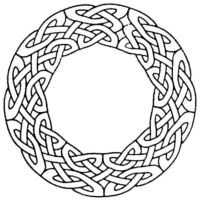 Celtic Circle Border ZC1580