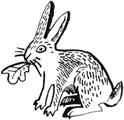 Rabbit A4772 by Mark Hearld
