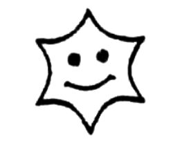 Smiley star AS3479