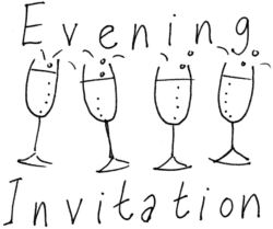 Evening Invitation Champagne H3367