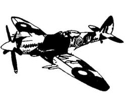 Plane Spitfire M996