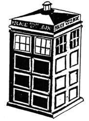 Tardis - Dr Who Phone booth N1097