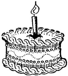 Birthday cake P1857