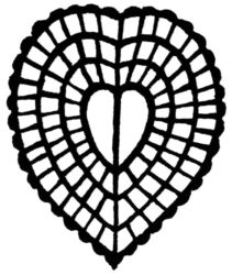 Heart pattern P1874