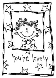 You Are Lovely Character Q4196