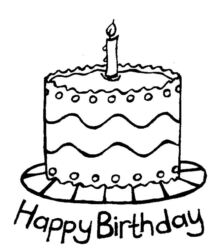 Happy Birthday Cake Q5163