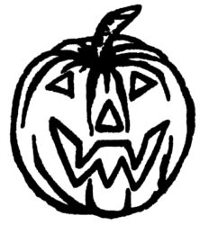 Halloween pumpkin R3025