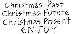 Christmas past Christmas future R5244