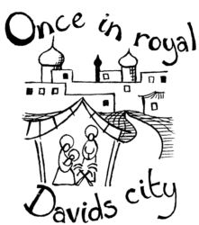 Once in royal Davids city scene R5264