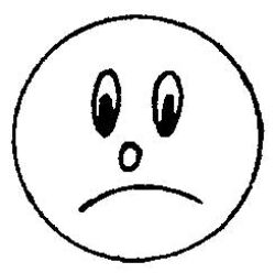 Small sad face TM55