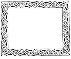 Large Celtic Border ZC1586