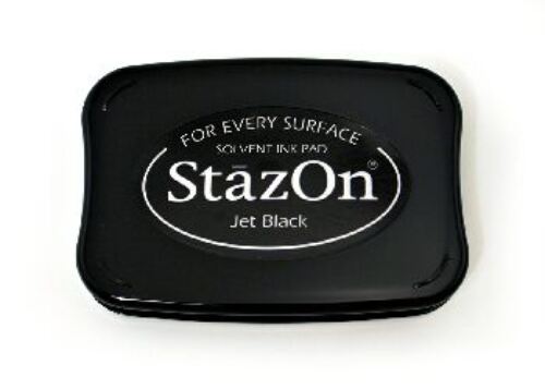 StazOn Jet Black ink pad