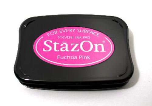 StazOn Fuchsia Pink ink pad
